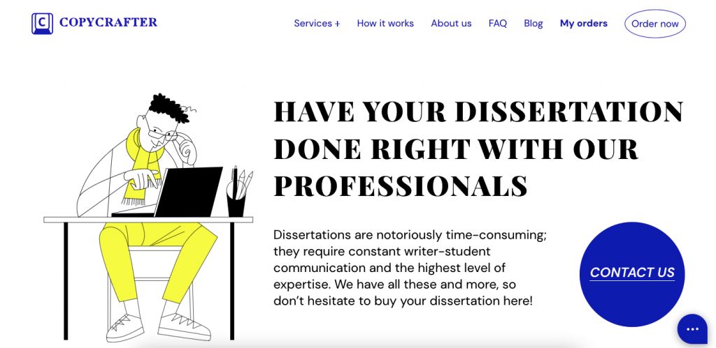 copycrafter - one of the dissertation writing services