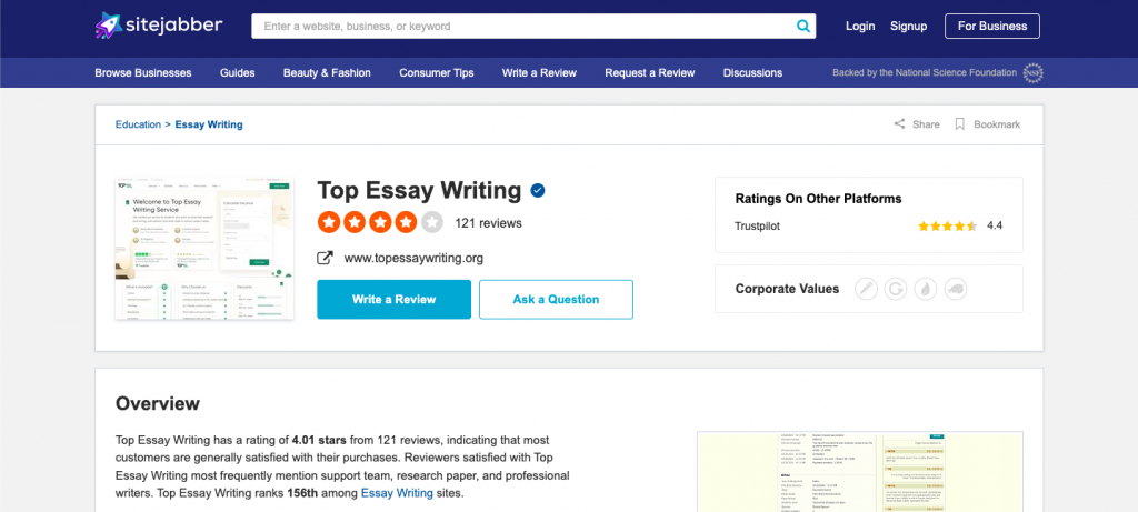 topessaywriting.org reviews