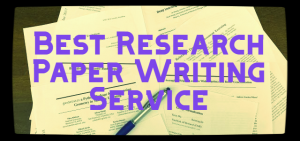 Research paper writing service reviews