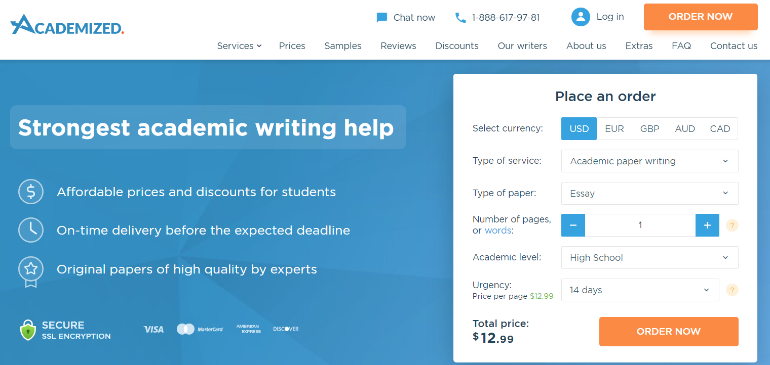 quick essay writing service Academized.com