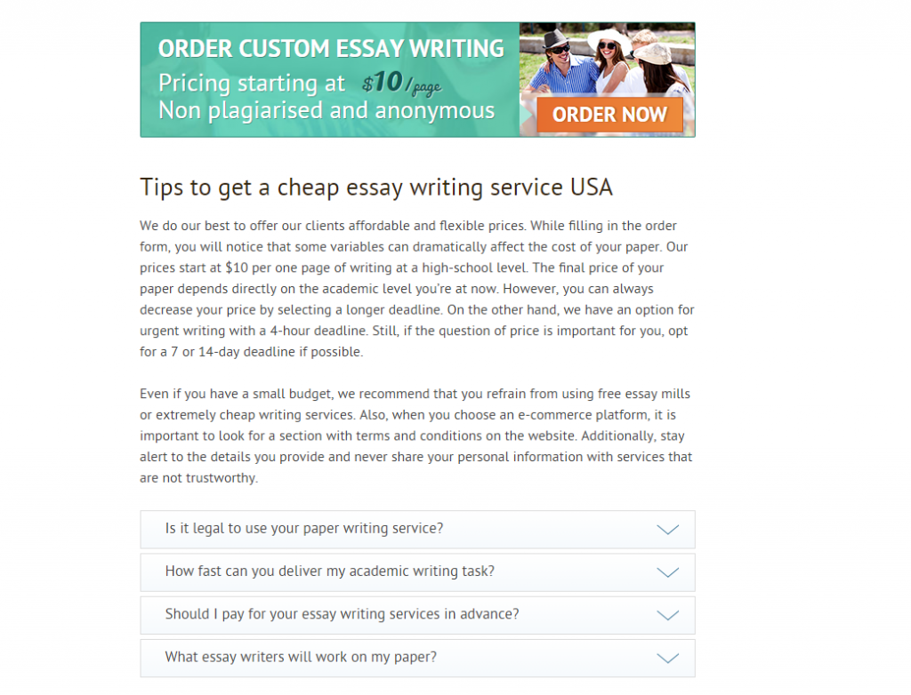 easy essay writers