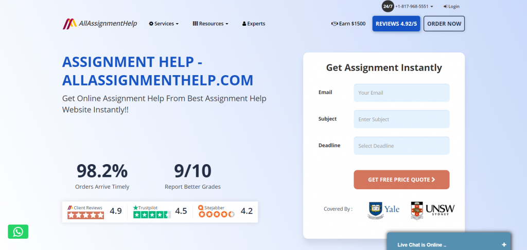 all assignment help reviews