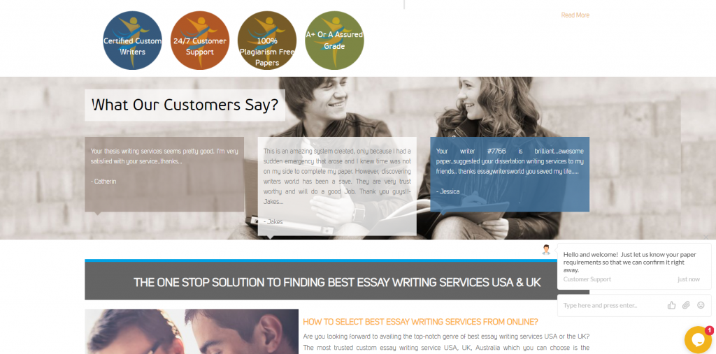 customer reviews
