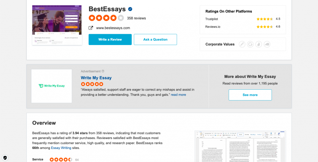 bestessays com reviews